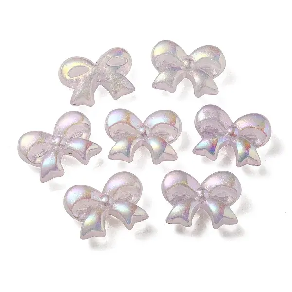 UV Plating Luminous Transparent Acrylic Beads