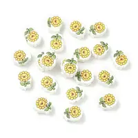 Printed Handmade Polymer Clay Beads