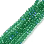 Electroplate Glass Beads Strands