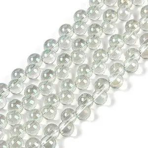 Electroplate Glass Beads Strands