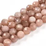 Natural Sunstone Beads Strands