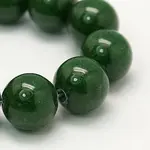 Natural Mashan Jade Round Beads Strands