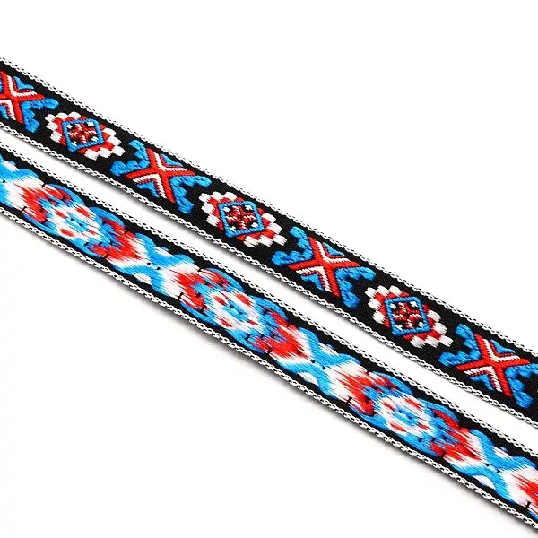 Ethnic Style Jacquard Polyester Ribbons
