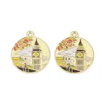 Alloy Enamel Pendants