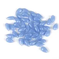5Pcs Transparent Glass Beads