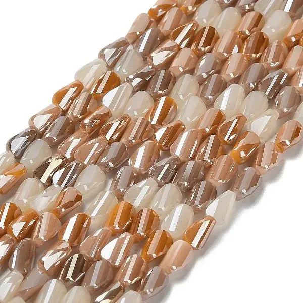 Electroplate Glass Beads Strands