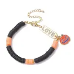 Handmade Polymer Clay Beaded Bracelets