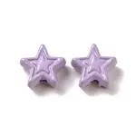 Spray Painted Alloy Beads