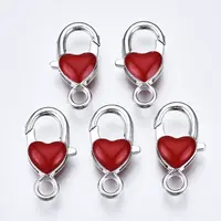 Alloy Enamel Lobster Claw Clasps