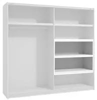 Doplňkové police do skříní 220 - bílá