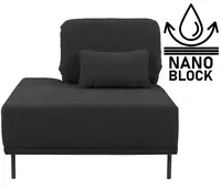 Levý polohovací otoman adapto - výběr potahu - nano block