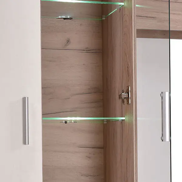 Led osvětlení skleněných polic