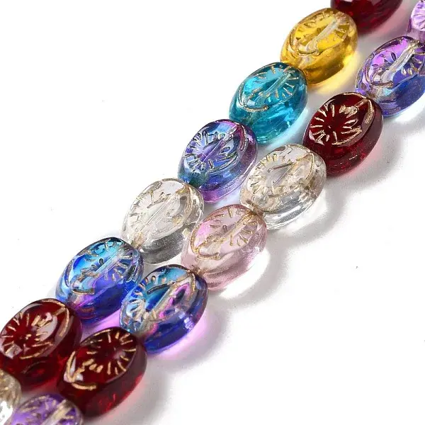 Transparent Glass Beads Strands