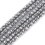 Non-Magnetic Synthetic Hematite Beads Strands