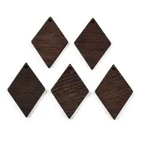 Natural Wenge Wood Pendants