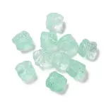 Baking Painted Transparent Glass Beads