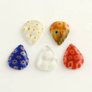 Handmade Millefiori Glass Cabochons