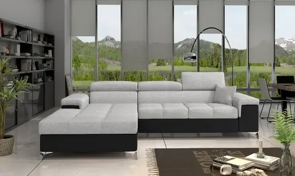 Sedací souprava Ricardo Provedení: Levá varianta, látka: Sawana 21/ Soft 11