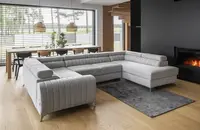 Sedací souprava Louis Provedení: Pravá U, látka: Borneo 4