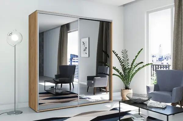 Šatní skříň Ska A01 XL Barva korpusu: Dub - Craft zlatý, Rozměry: 150 cm