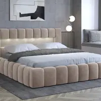 Postel Lamica - kovový rám Rozměr: 160 x 200 cm, látka: Monolith 09