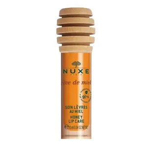 Nuxe Rêve de Miel Medový zjemňující lesk na rty medový zjemňující lesk na rty s výhodami balzámu 10 ml