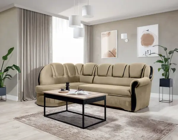 Sedací souprava Lord Provedení: Levá varianta, látka: Monolith 09