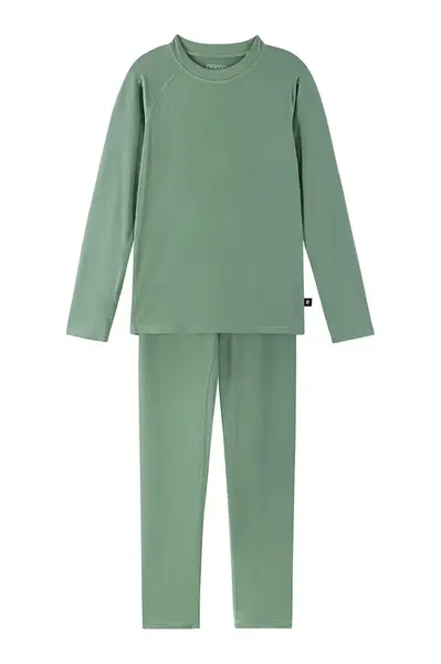 Dětské funkční spodní prádlo Reima Sportti zelená barva, 5200034A