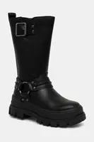 Nízké kozačky Buffalo Aspha Biker Boot Hi