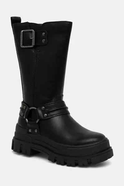 Nízké kozačky Buffalo Aspha Biker Boot Hi