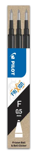 Náplň Pilot FriXion 05 černá 3ks
