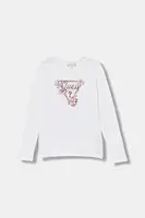 Detské tričko s dlhým rukávom Guess