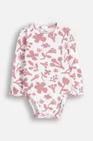 Bavlněné body Coccodrillo TEDDY BEAR GIRL NEWBORN