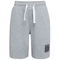 Lewro MERARI Chlapčenské úpletové šortky, sivá, veľkosť 128-134