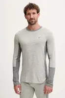 Funkční tričko s dlouhým rukávem s příměsí vlny Peak Performance Magic šedá barva, G80935
