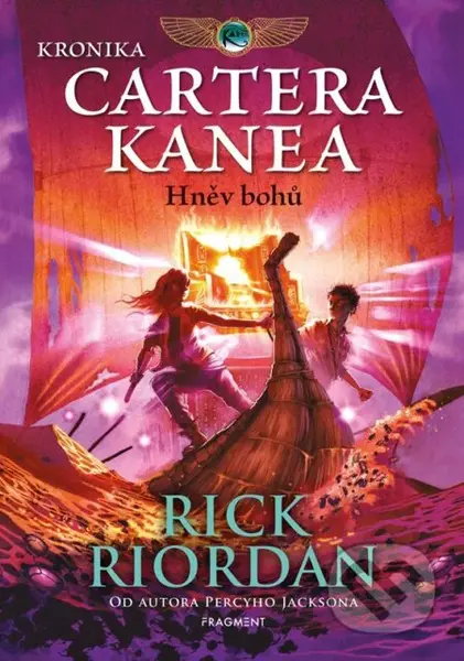 Hněv bohů (Kronika Cartera Kanea 2) - Rick Riordan, John Rocco (Ilustrátor) - kniha z kategorie Beletrie pro děti