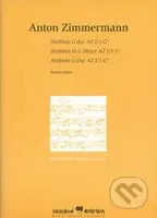 Sinfónia G dur - Pastoritia - Anton Zimmermann - kniha z kategorie Noty