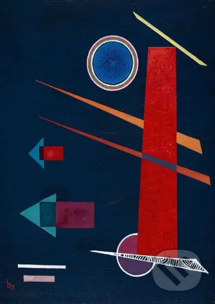 Vassily Kandinsky - Powerful Red, 1928 - puzzle z kategorie Umělecké