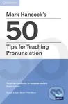 Mark Hancock´s 50 Tips for Teaching Pronunciation - Scott Thornbury - kniha z kategorie Didaktika