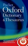 Pocket Oxford Dictionary and Thesaurus - Sara Hawker - kniha z kategorie Jazykové učebnice a slovníky