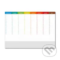 Podložka Uni farebná (nedatovaná)