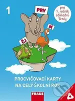 Procvičovací karty na celý školní rok 1 pro děti s SVP - kniha z kategorie 1. stupeň