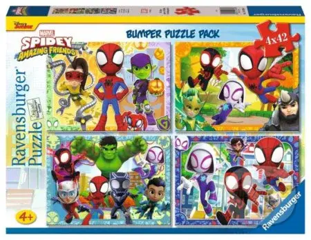 Spidey a jeho úžasní přátelé - puzzle z kategorie 15 - 60 dílků