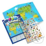 Malý cestovateľ s 3D nálepkami - kniha z kategorie Samolepky