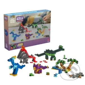 Dinosauři (Plus-Plus stavebnice Nauč se stavět) - puzzle z kategorie Maxi dílky