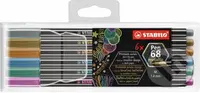 STABILO Pen 68 metallic 6 ks Plastové Púzdro