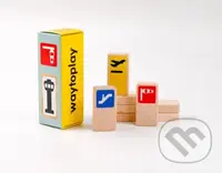 Waytoplay letiskové značky (set 8 ks drevených značiek)