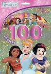 100 samolepek s omalovánkovými listy: Disney Princezny - kniha z kategorie Omalovánky
