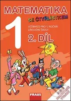 Matematika se Čtyřlístkem 1, 2. díl (Učebnice pro 1. ročník základní školy) - kniha z kategorie 1. stupeň