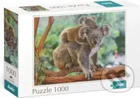 Koala s mládětem (1000 dílků) - puzzle z kategorie Zvířata